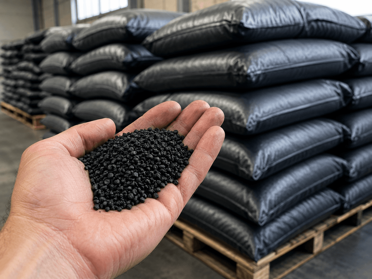 Refined carbon material texture